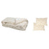 Set din puf si pene de gasca: Pilota dubla 200 x 230 cm + 2 perne 50 x 70 cm